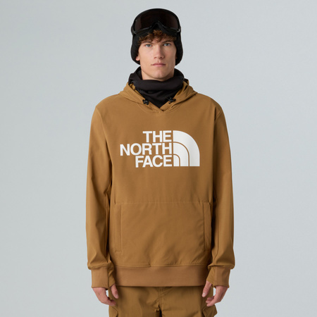 Bluza z kapturem męska The North Face TEKNO LOGO brązowa NF0A82V6173