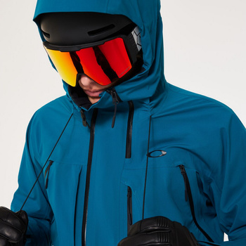 Kurtka narciarska męska Oakley BALDFACE niebieska FOA407375-6NB