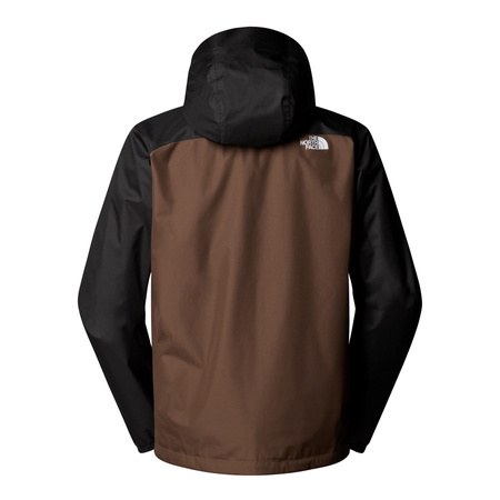 Kurtka wodoodporna męska The North Face QUEST TRICLIMATE brązowa NF0A3YFH1OI