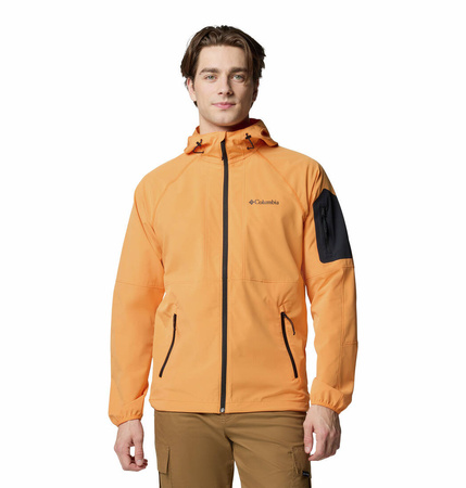 Kurtka softshellowa męska Columbia TALL HEIGHTS II pomarańczowa 2117211816