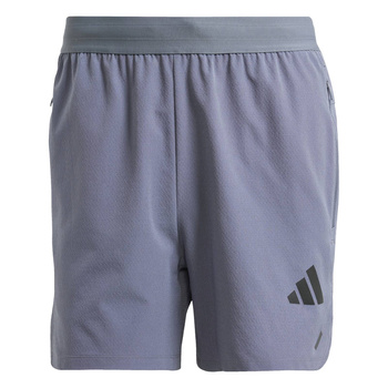 Spodenki treningowe męskie adidas POWER 3-STRIPES szare JE8236