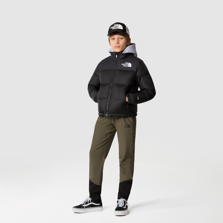 Kurtka dziecięca The North Face 1996 RETRO NUPTSE czarna NF0A82UDJK3