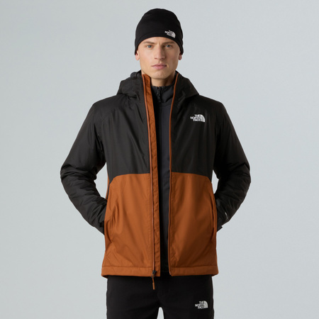Kurtka z kapturem męska The North Face MILLERTON INSULATED pomarańczowa NF0A3YFIC79