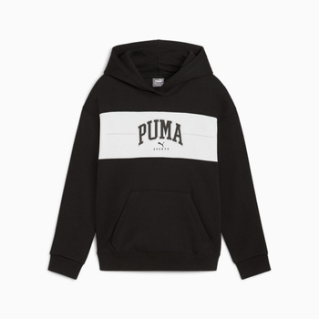 Bluza z kapturem dziewczęca Puma SQUAD FL czarna 68178001