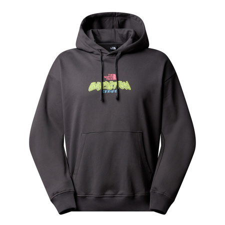 Bluza z kapturem unisex The North Face EXPEDITION CELEBRATION OVERSIZED szara NF0A8E3FRHI