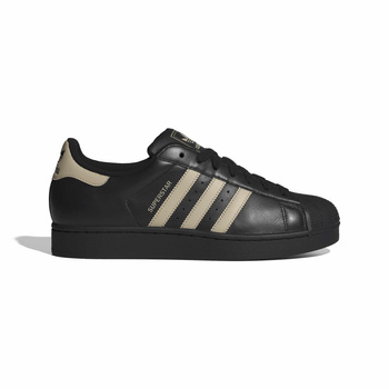 Buty sportowe unisex adidas SUPERSTAR II czarne IH4173