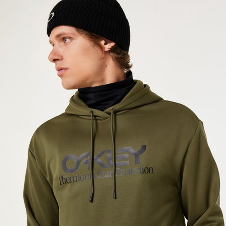 Bluza z kapturem męska Oakley RIDER LONG 2.0 zielona FOA402381-7CE