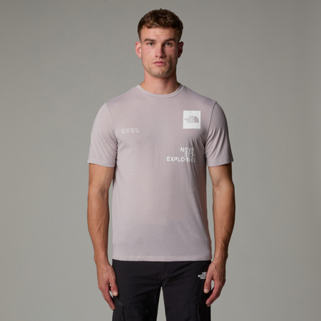 Koszulka treningowa męska The North Face MOUNTAIN FOUNDATION szara NF0A8BQX1OA
