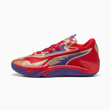 Buty do koszykówki unisex Puma SCOOT ZEROS II GOLD.D.D. czerwone 31222901