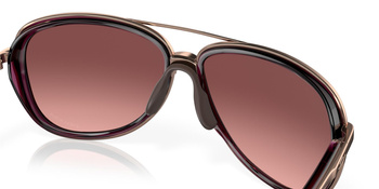 Okulary przeciwsłoneczne unisex Oakley SPLIT TIME bordowe OO4129-02
