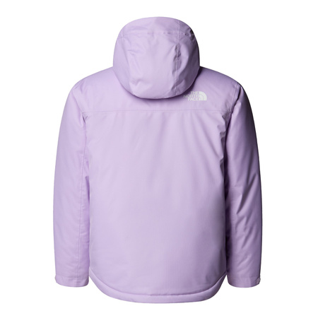 Kurtka narciarska dziewczęca The North Face FREEDOM INSULATED fioletowa NF0A88UGQZI