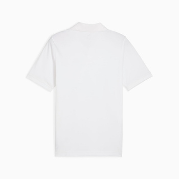 Koszulka polo męska Puma ESS SMALL LOGO PIQUE biała 68676202
