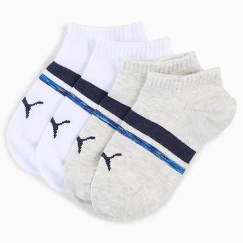 Skarpety chłopięce Puma HERITAGE STRIPE SNEAKER 2-PACK wielokolorowe 94723001