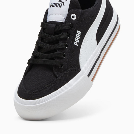 Buty sportowe dziecięce Puma COURT CLASSIC VULC FS JR czarne 39655803