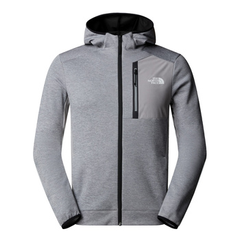 Polar z kapturem męski The North Face MOUNTAIN ATHLETICS FLEECE FZ szary NF0A8DY7EB9
