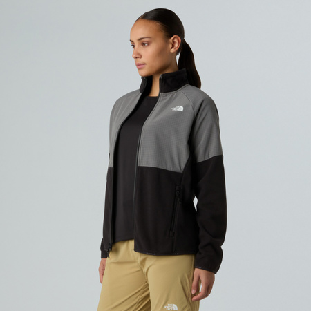 Polar damski The North Face GLACIER HEAVYWEIGHT FULL ZIP czarna NF0A8DZYAFI