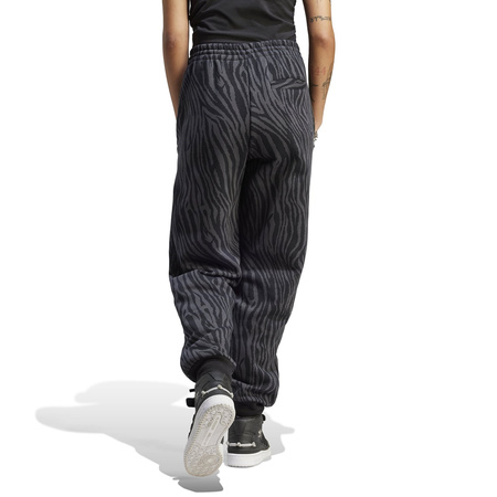 Spodnie dresowe damskie adidas AOP ANIMAL ZEBRA czarne II0908