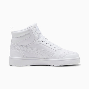Buty sportowe dziecięce Puma REBOUND V6 MID JR białe 39383105