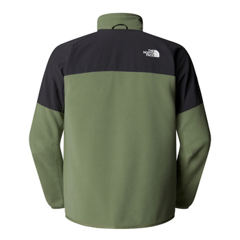 Polar męski The North Face GLACIER FULL ZIP zielony NF0A89JGDKI
