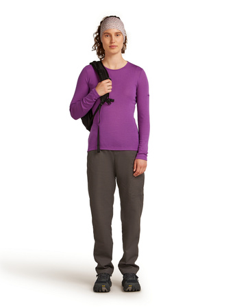 Longsleeve termiczny damski Icebreaker 175 EVERYDAY fioletowy IB1044710A3