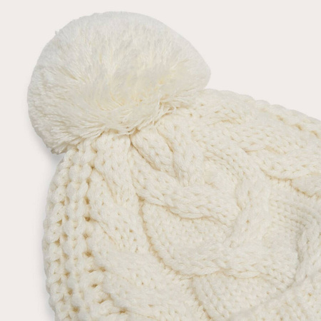 Czapka zimowa unisex Oakley HARPER POM BEANIE beżowa FOS800024-9WI