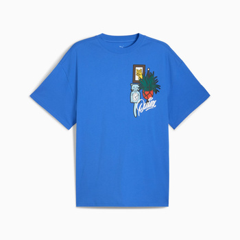 Koszulka męska Puma COMMISSIONER DYLAN II niebieska 63281801