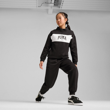 Spodnie dresowe dziewczęce Puma SQUAD FL czarne 68178101