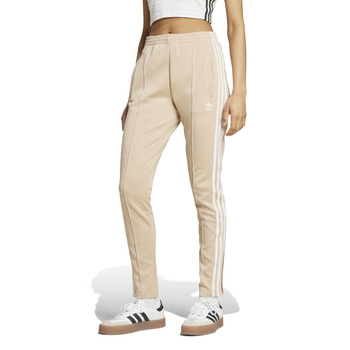 Spodnie dresowe damskie adidas ADICOLOR CLASSIC SST beżowe IZ2837