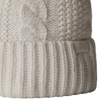 Czapka zimowa damska The North Face OH MEGA biała NF0A7WJJQLI