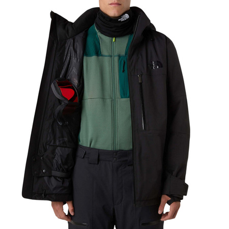 Kurtka narciarska męska The North Face CHAKAL czarna NF0A87Y6KX7