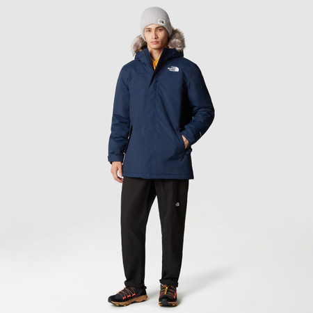 Kurtka zimowa męska The North Face ZANECK granatowa NF0A4M8H8K2