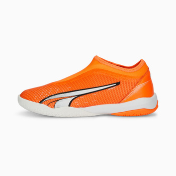 Halówki chłopięce Puma ULTRA MATCH LL IT + MID JR pomarańczowe 10723201