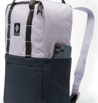 Plecak miejski unisex Columbia TRAIL TRAVELER 18 L fioletowy 2094491551