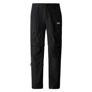 Spodnie trekkingowe męskie The North Face EXPLORATION CONV REG TAPERED czarne NF0A7Z95JK3