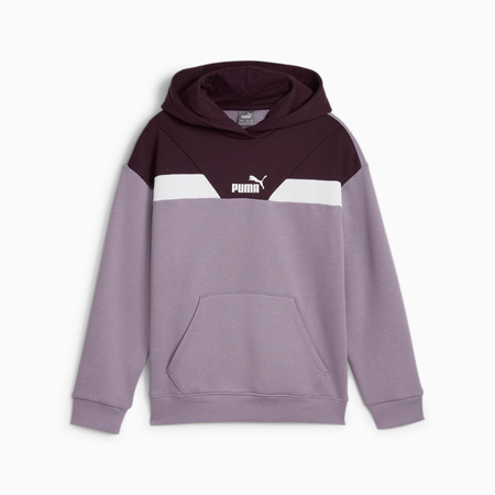 Bluza z kapturem dziewczęca Puma POWER FL fioletowa 68178830