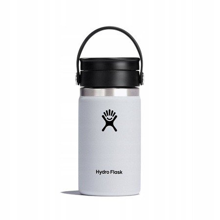Kubek termiczny unisex Hydro Flask WIDE FLEX SIP LID 355ML biały W12BCX110