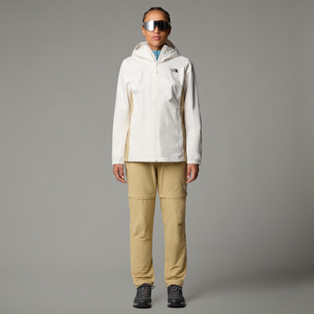Kurtka wodoodporna damska The North Face QUEST beżowa NF0A55H5ROR