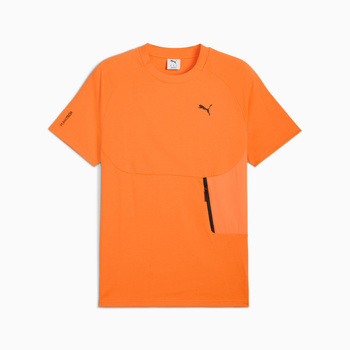 Koszulka męska Puma PUMATECH POCKET pomarańczowa 62967326