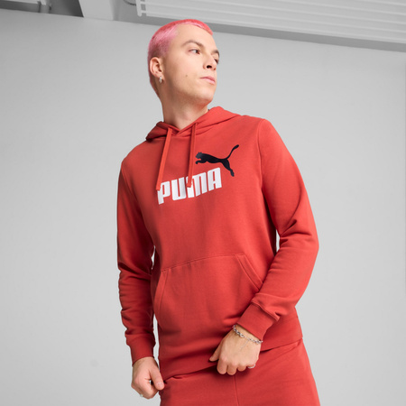 Bluza z kapturem męska Puma ESS 2 COLOR NO.1 LOGO TR czerwona 68471215