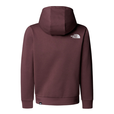 Bluza z kapturem dziecięca The North Face SIMPLE DOME fioletowa NF0A8AXVBQ7