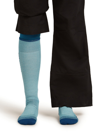 Skarpety narciarskie damskie Icebreaker SKI+ MEDIUM OTC niebieskie IB0A573U0HE