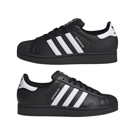Buty sportowe męskie adidas SUPERSTAR II czarne JI0079