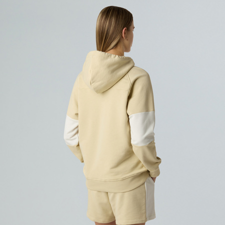 Bluza z kapturem damska The North Face TERRY RELAXED beżowa NF0A8C2D3X4