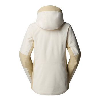 Kurtka narciarska damska The North Face LENADO beżowa NF0A8DDSTOB