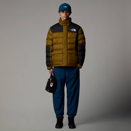 Kurtka puchowa męska The North Face LIMBARA brązowa NF0A89EG1OB