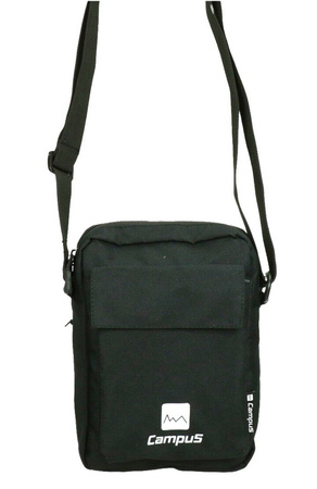 Torebka listonoszka unisex Campus TUZ czarna CU0704125200