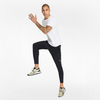 Spodnie dresowe męskie Puma RUN TAPERED WOVEN czarne 52140401