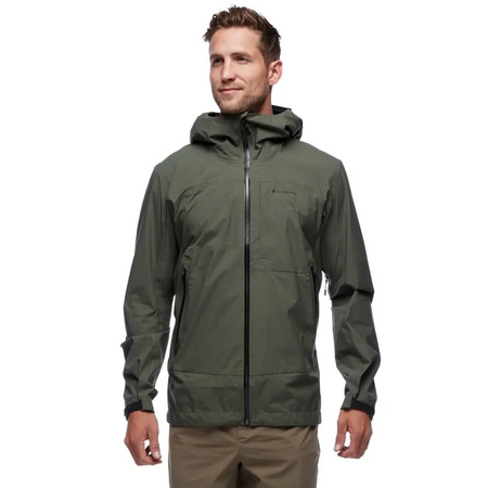 Kurtka wodoodporna męska Black Diamond HIGHLINE zielona AP7450003010