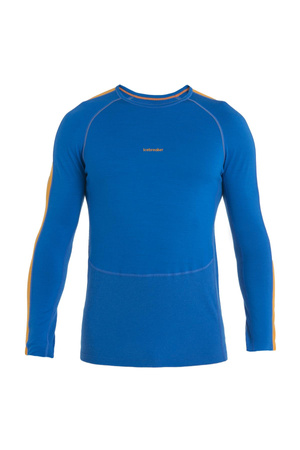 Longsleeve termiczny męski Icebreaker ZONEKNIT 200 niebieski IB0A56HA876