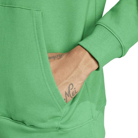 Bluza z kapturem męska adidas ADICOLOR CLASSICS TREFOIL zielona IM9403